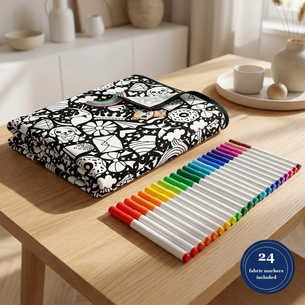 🎨 ColorSoft™ – La couverture à colorier qui vous ressemble